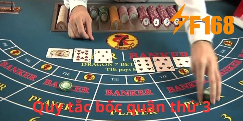 Hướng Dẫn Chơi Baccarat Trực Tuyến Cho Người Mới Tại F168 3 Quy tắc bốc lá bài thứ 3 cũng không quá phức tạp